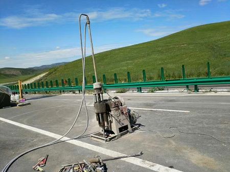 长丰镇公路地基基础注浆加固